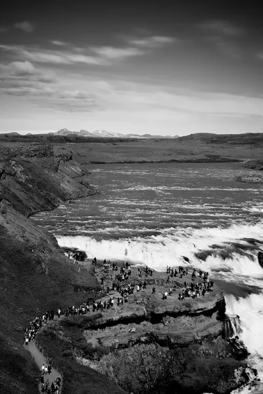 Gullfossvegur Waterfall